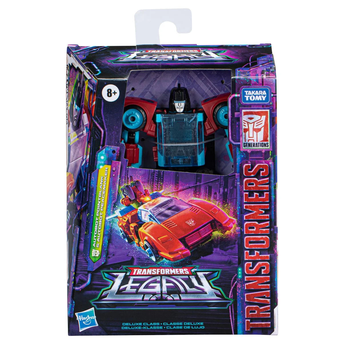 Transformers Generations Legacy Deluxe Autobot Pointblank and Peacemaker Hasbro